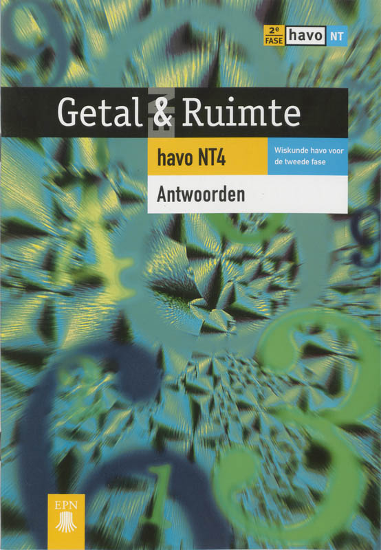 Getal & ruimte havo nt4 antwoordenboek
