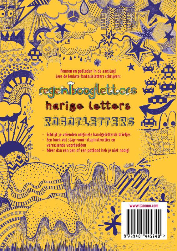 Het ultieme handlettering boek voor kinderen achterkant