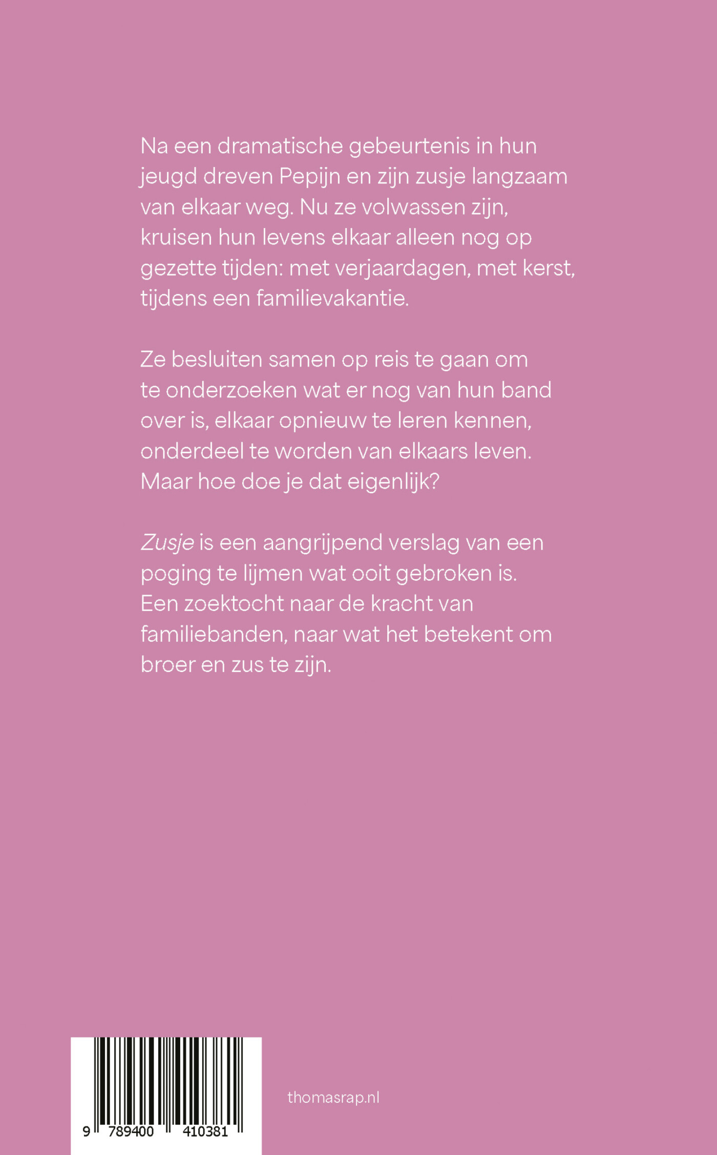 Zusje achterkant
