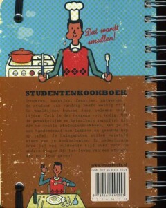 Studenten kookboek achterkant
