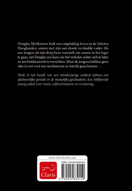 Als ik er niet meer ben / Clavis Young adult achterkant