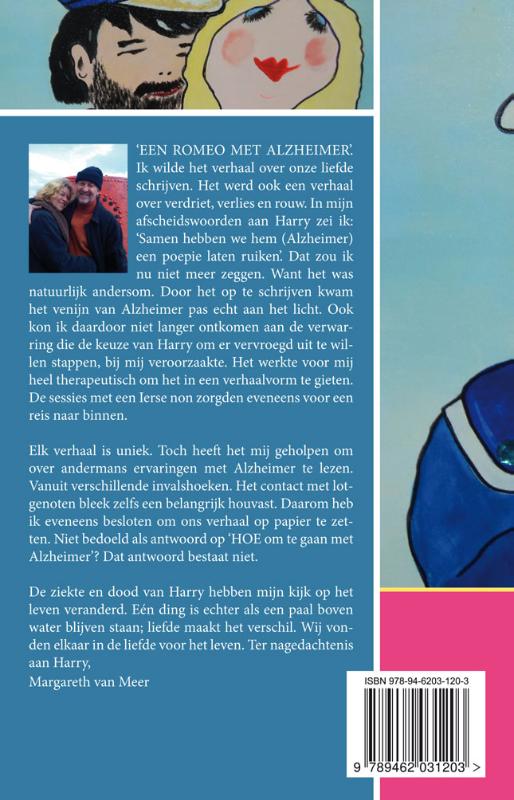 Een romeo met alzheimer achterkant