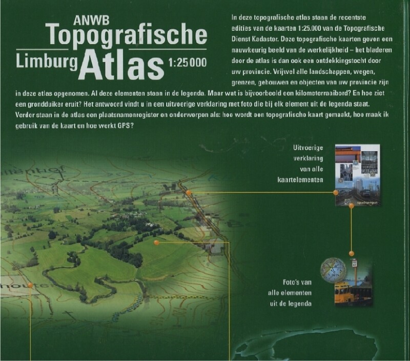 Limburg / ANWB topografische atlas achterkant