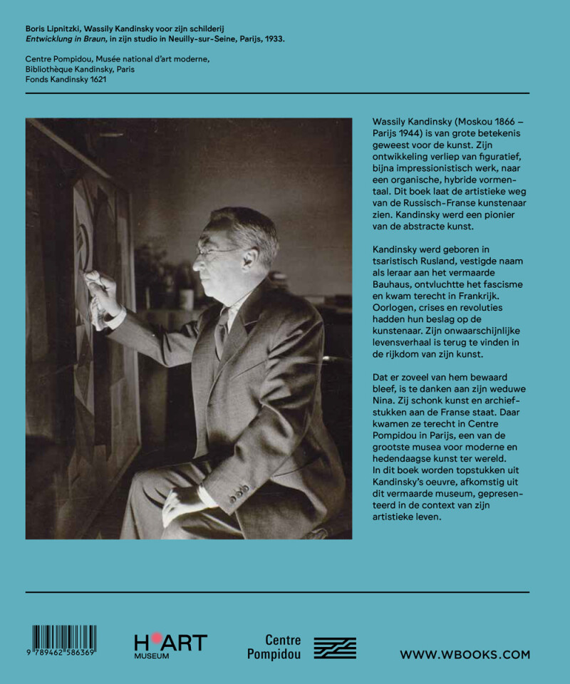 Kandinsky, pionier van de abstracte kunst achterkant