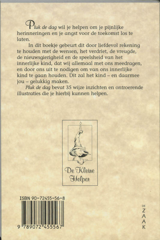 Pluk de dag! / De kleine helper achterkant