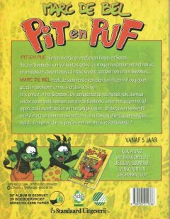 De paarse pimpelmoes / Boeboeks achterkant