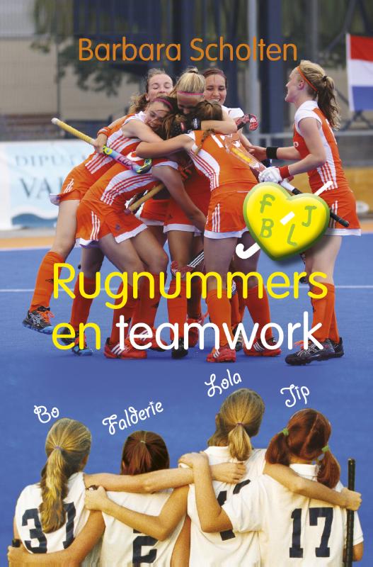 Rugnummers en teamwork / I love hockey
