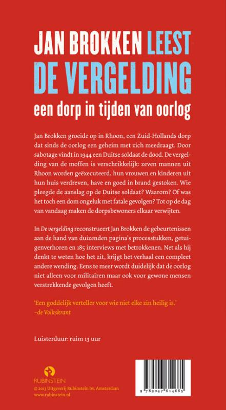 De vergelding achterkant