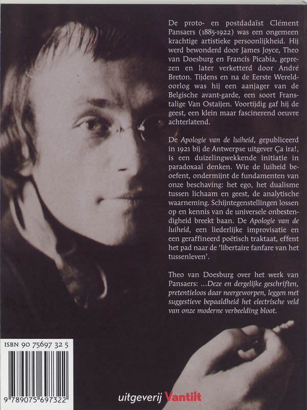 Apologie van de luiheid Apologie van de luiheid achterkant