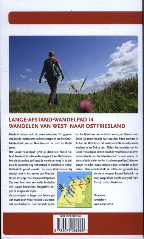 Groot-Frieslandpad / LAW 14 / LAW-gids / 14 achterkant