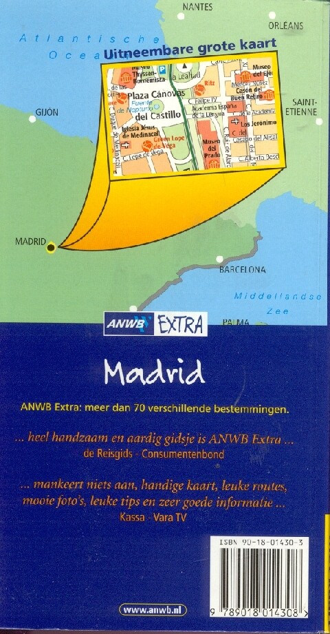 Madrid / ANWB Extra achterkant