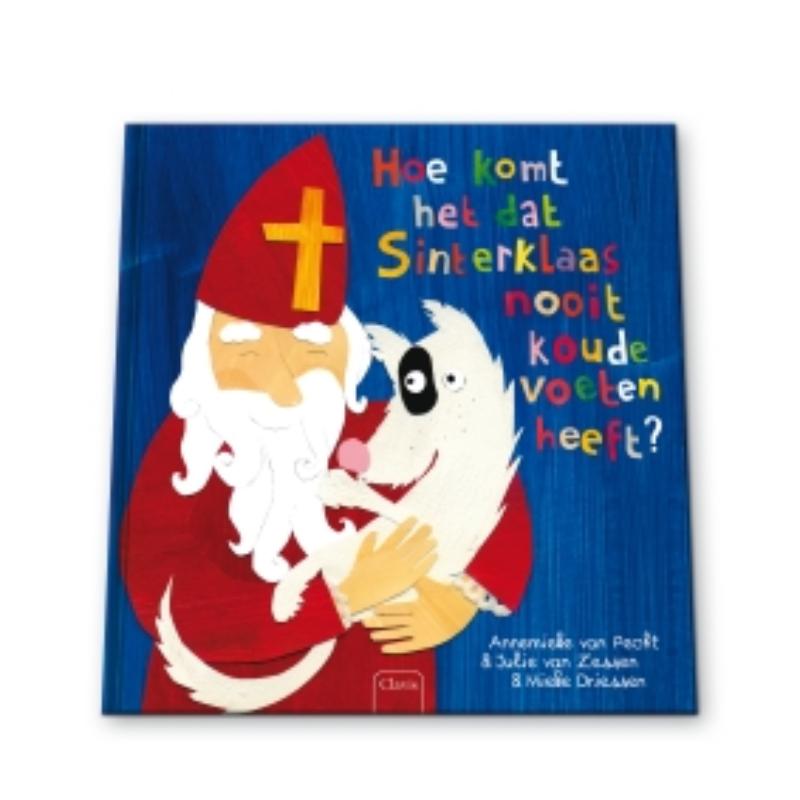 Hoe komt het dat Sinterklaas nooit koude voeten heeft?