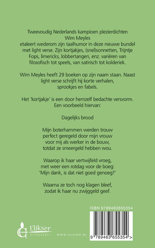 Kortjakje achterkant
