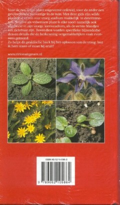 Onkruiden herkennen / Tirion natuur achterkant