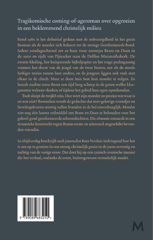 Altijd zondag achterkant
