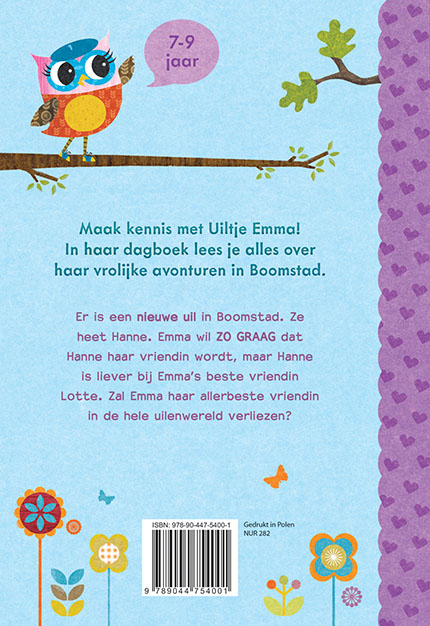 Het dagboek van Uiltje Emma / Het dagboek van Uiltje Emma / 0 achterkant
