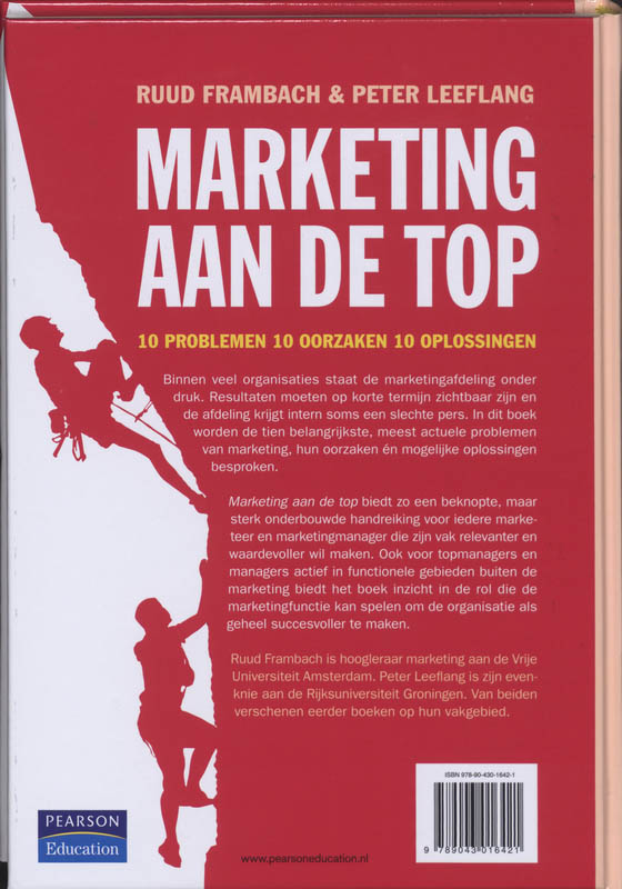 Marketing Aan De Top achterkant