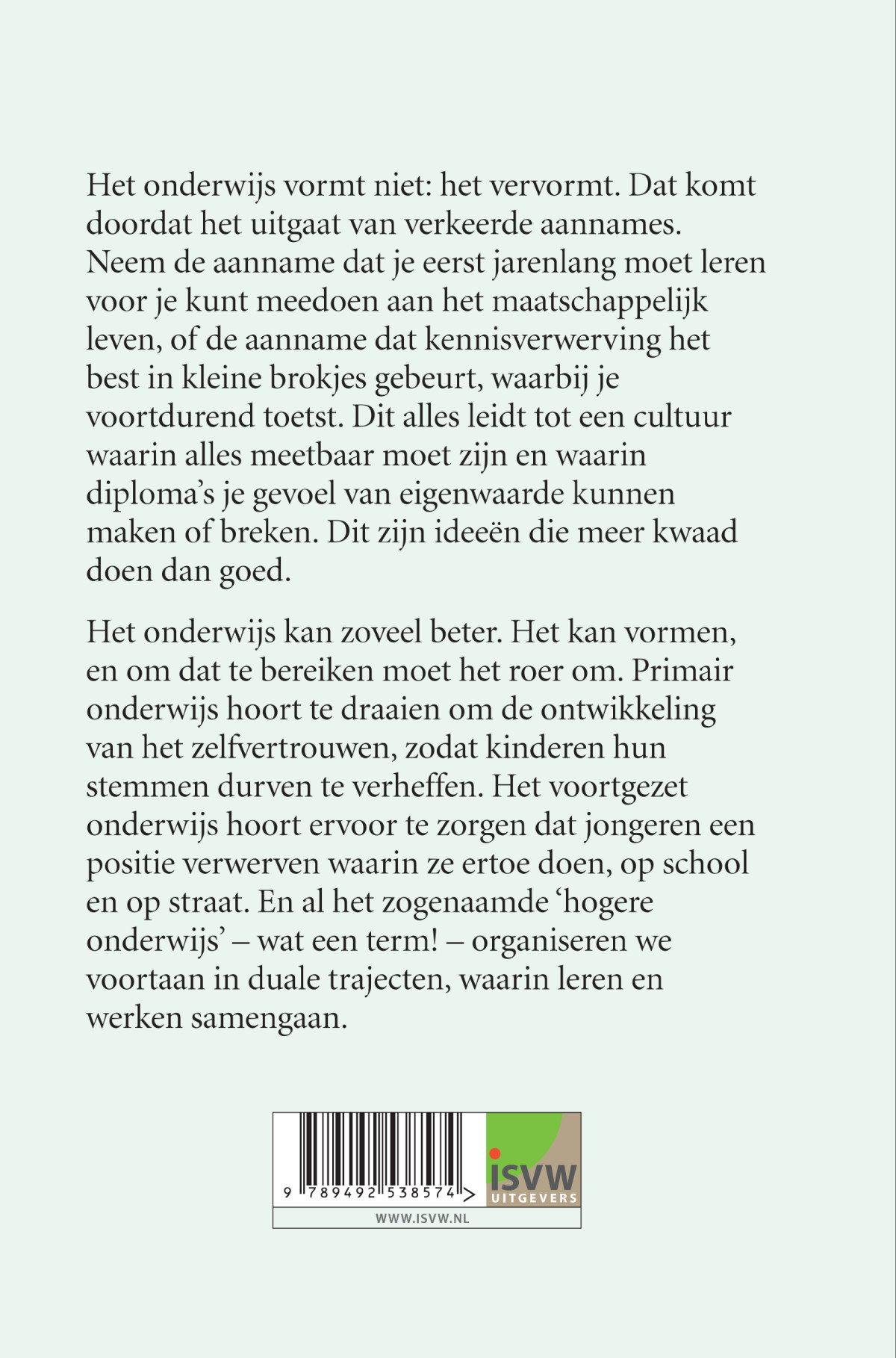 Gevormd of vervormd? achterkant
