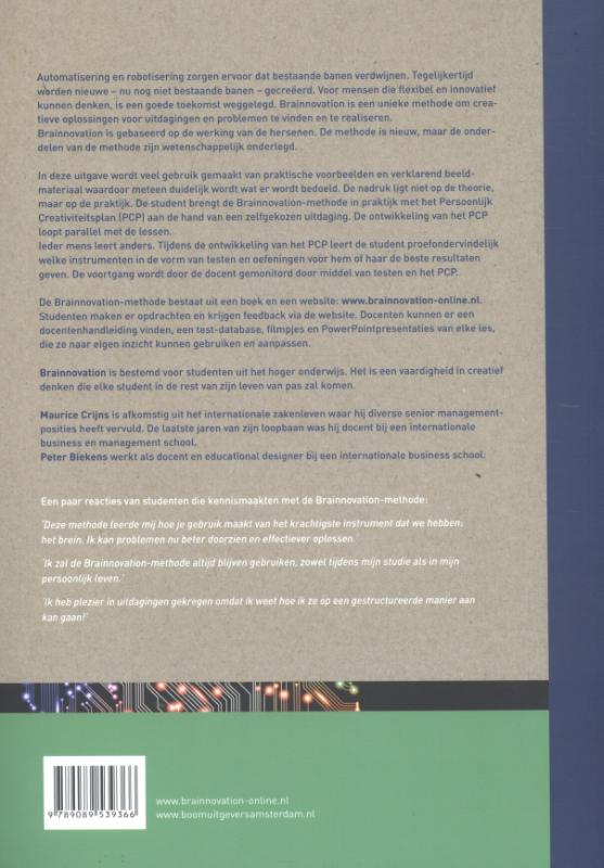 Brainnovation achterkant
