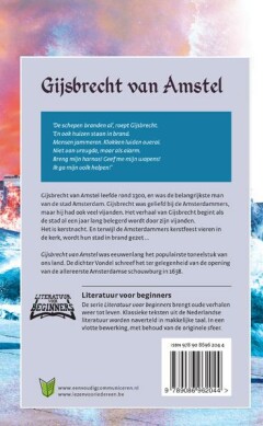 Gijsbrecht van Amstel / Literatuur voor beginners / 6 achterkant