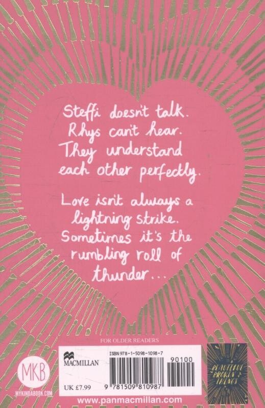 A Quiet Kind of Thunder achterkant