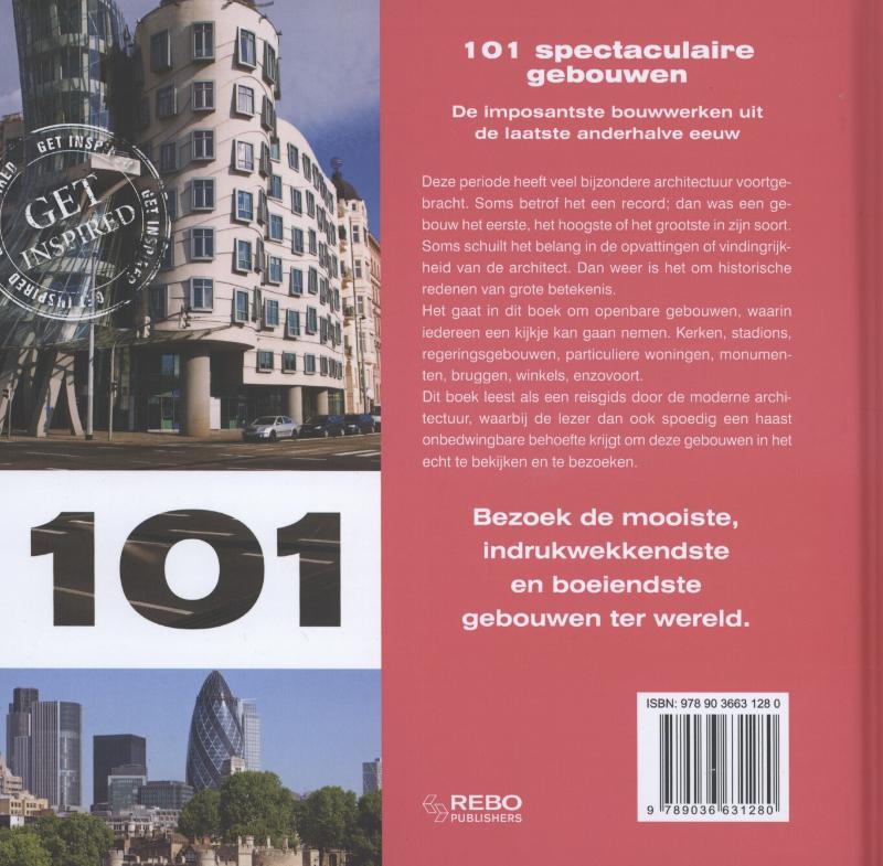 101 spectaculaire gebouwen / 101 achterkant