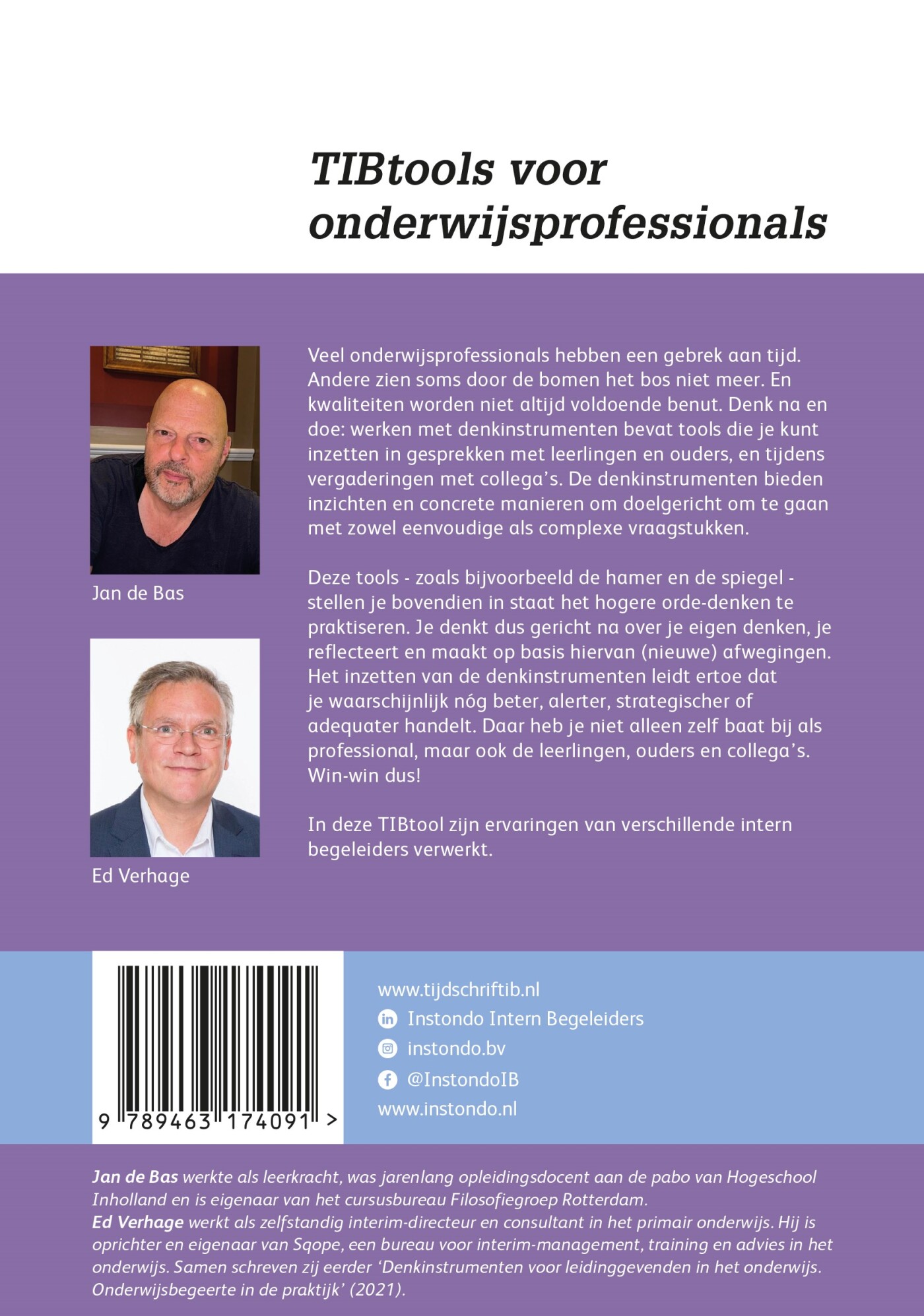 Denk na en doe: werken met denkinstrumenten / TIBtools / 49 achterkant