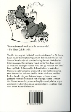 Het boze oog;  De grauwe razer; Het kukel; De windhande; De sloven; De bovenbazen; Het booroog; De labberdaan; De pasmunt / Het beste van Bommel achterkant