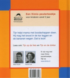 Tijn in de winkel / Kimio achterkant