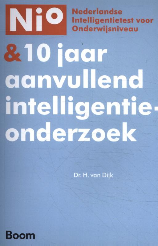 NIO & 10 jaar aanvullend intelligentieonderzoek