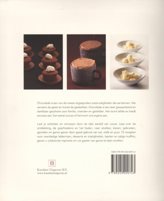 Chocolade achterkant