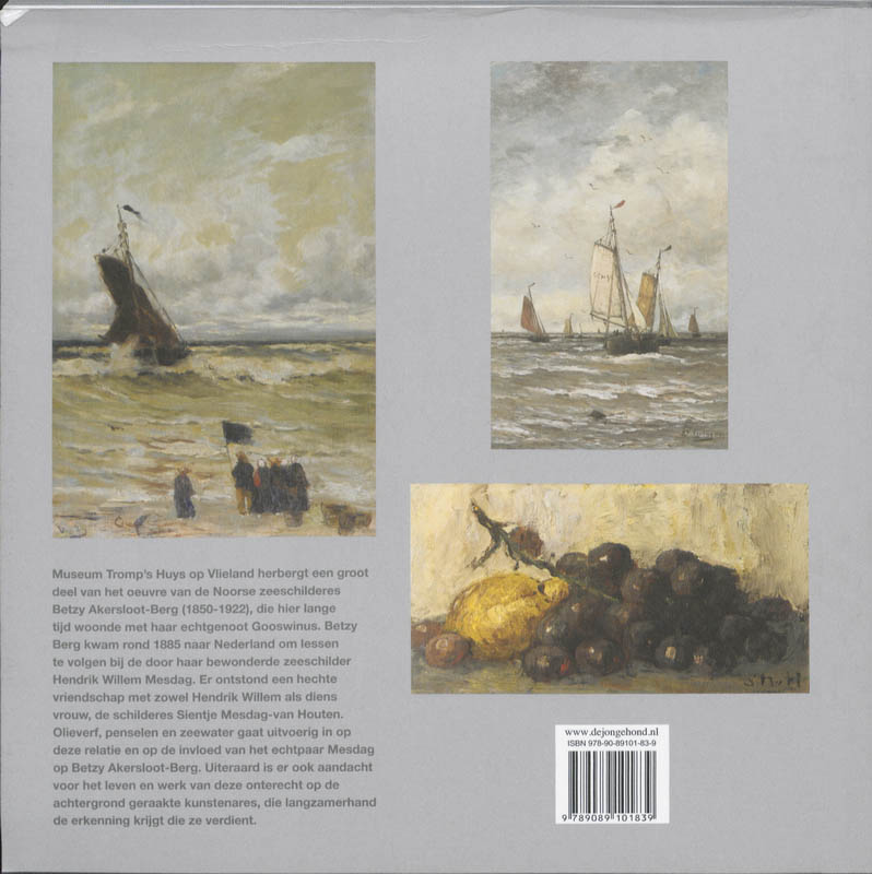 Betzy Akersloot-Berg achterkant