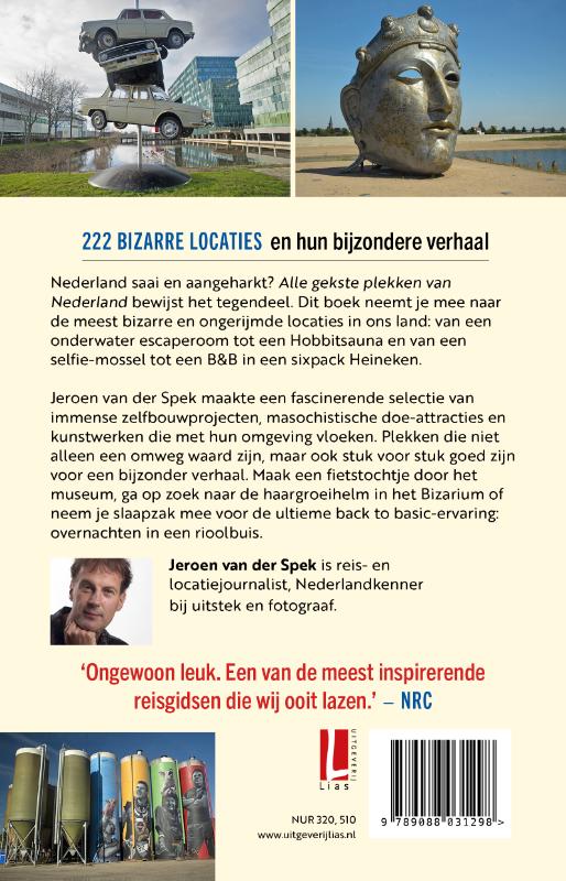Alle gekste plekken van Nederland achterkant