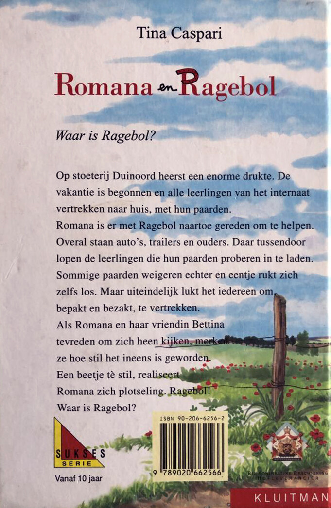 Waar is Ragebol? / Romana en Ragebol achterkant