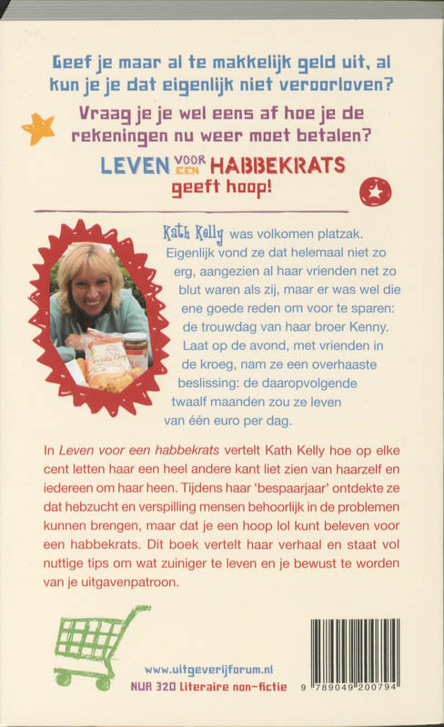 Leven voor een habbekrats achterkant