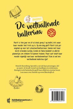 De voetballende ballerina / FRNZ4EVER achterkant