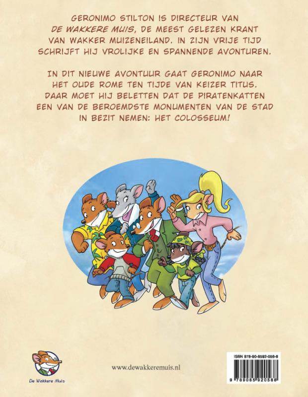 Ontvoering in het Colosseum / Een reis door de tijd / 3 Ontvoering in het Colosseum / Een reis door de tijd / 3 achterkant