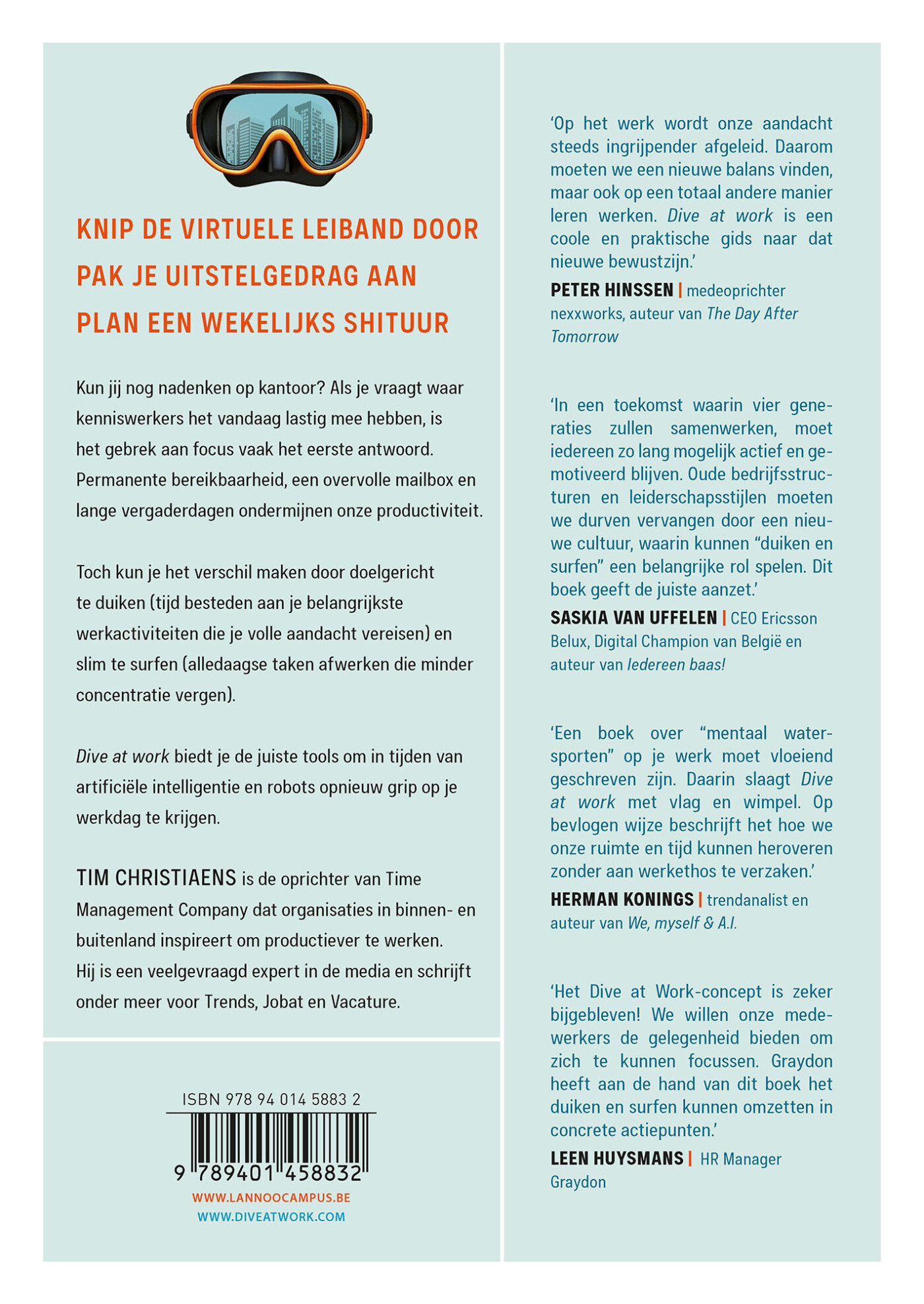 Dive at work achterkant