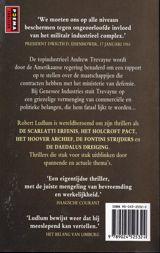 Het Trevayne verraad achterkant