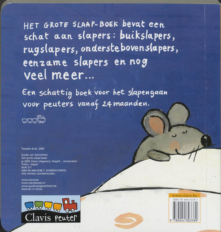 Het Grote Slaap-boek Karton achterkant