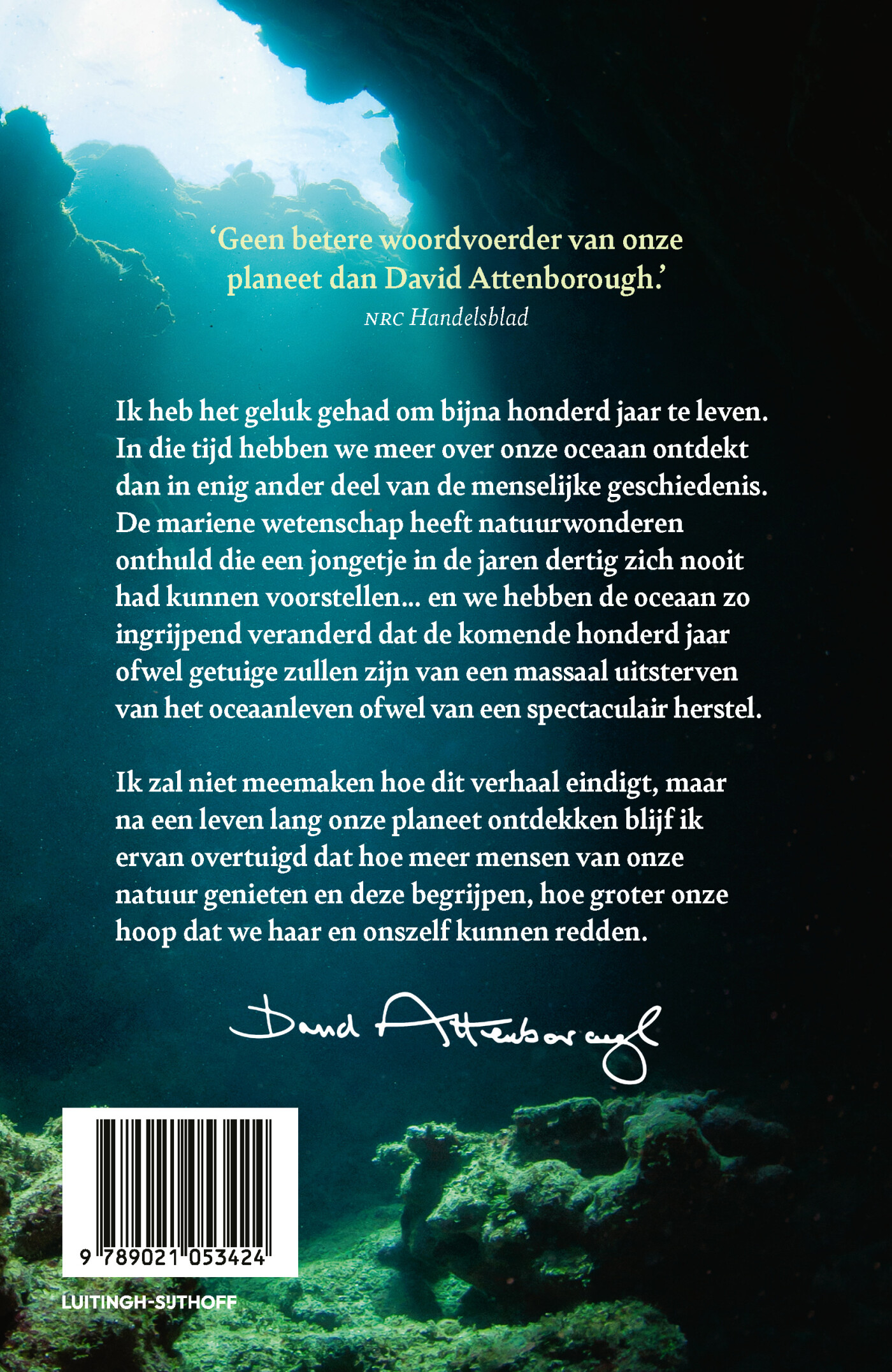 Oceaan achterkant
