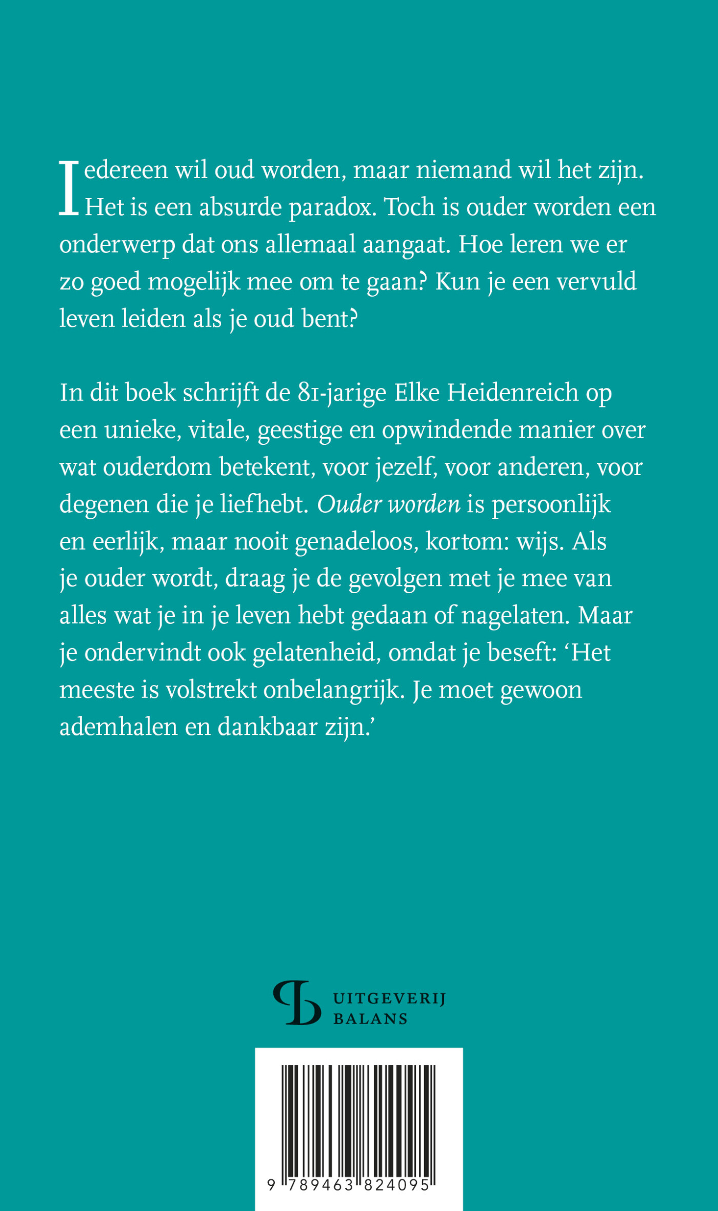 Ouder worden achterkant
