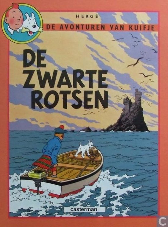 Kuifje dubbelalbum hardcover De zwarte rotsen / De geheimzinnige ster