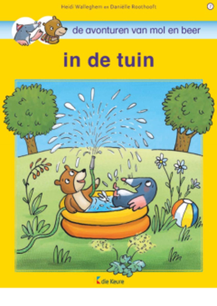 mol en beer - Strip 7 'In de tuin'
