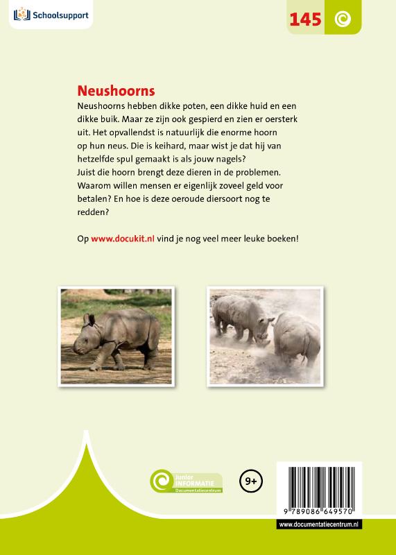 Neushoorns / Junior Informatie / 145 achterkant