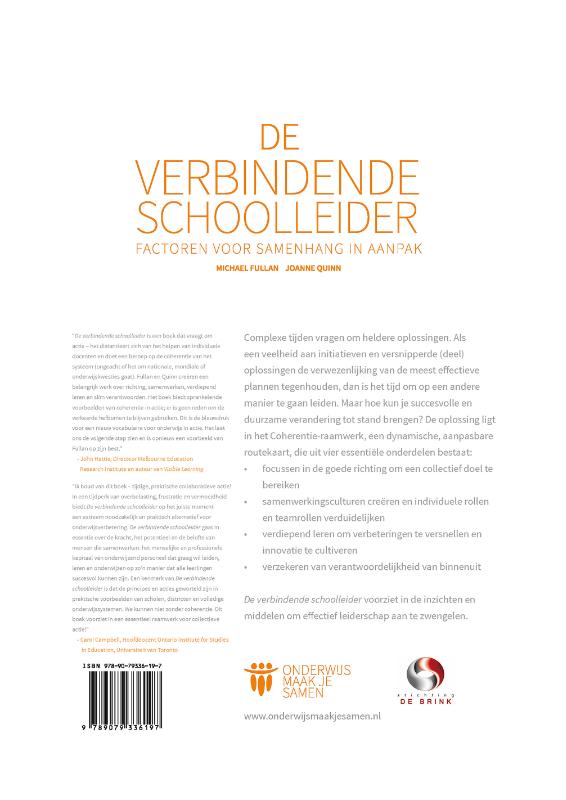 De verbindende schoolleider De verbindende schoolleider achterkant