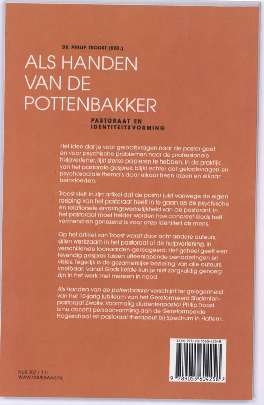ALS HANDEN VAN DE POTTENBAKKER achterkant
