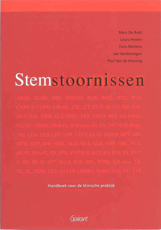 Stemstoornissen