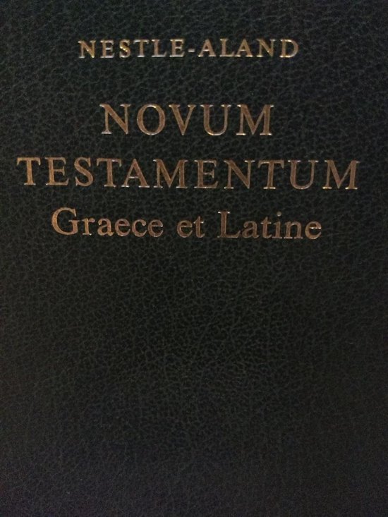 Greek-Latin New Testament-Pr-Fl-Vulgate/Nestle-Aland