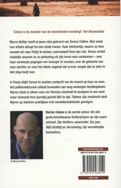 Verloren / Myron Bolitar / 9 achterkant